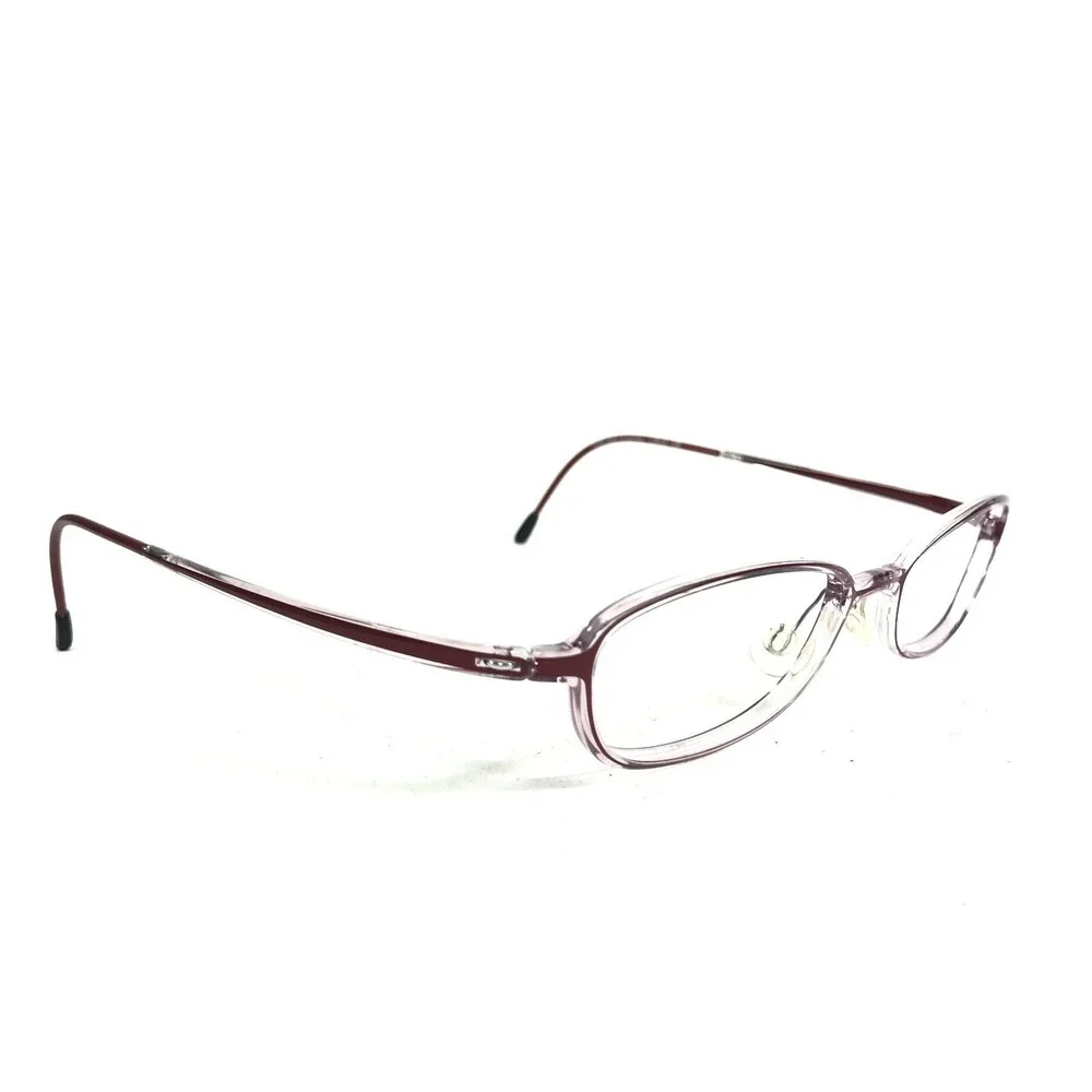 Silhouette Eyeglasses Frames SPX 1990 10 6065 Clear Muted Purple 51-18-135